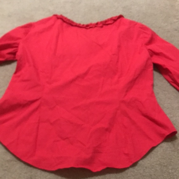 🌸NEW🌸 Moschino Cheap and Chic Vintage Ruffle Button Down Top/Cardigan - Picture 12 of 15